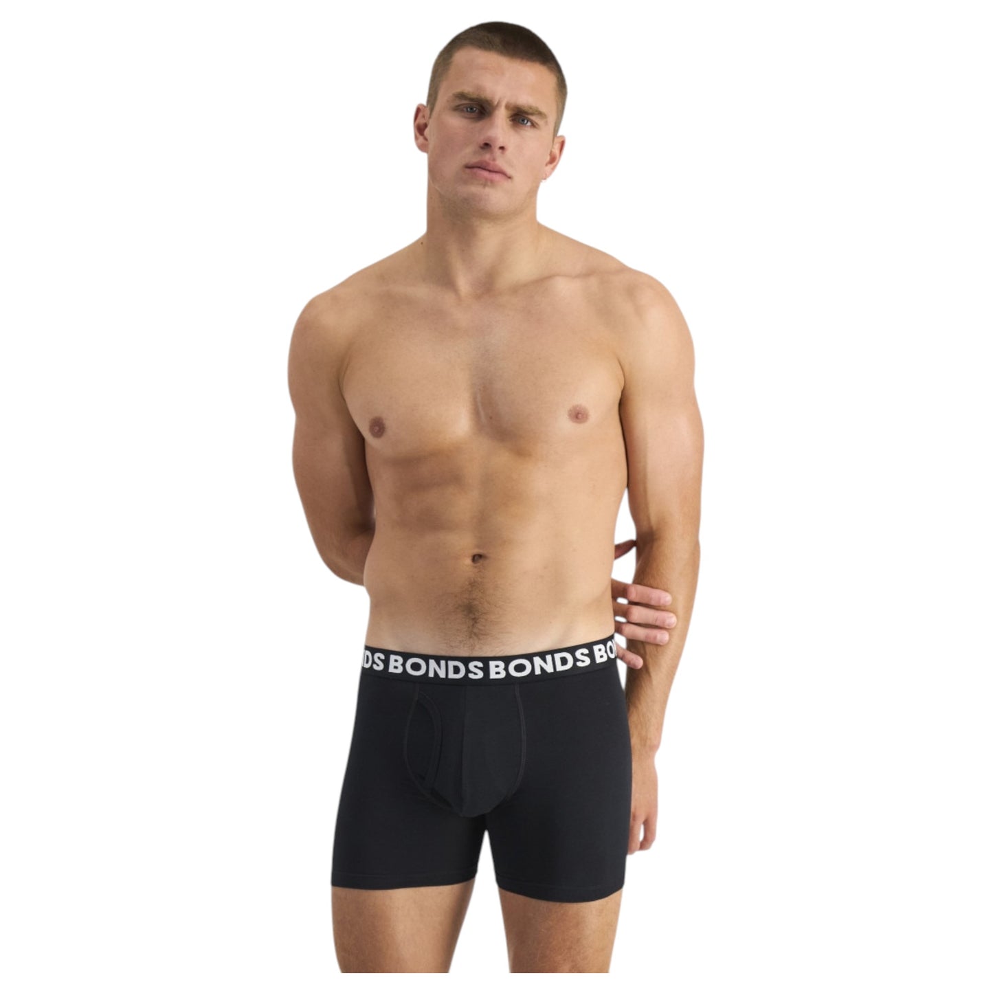 3 Pack Mens Bonds Everyday Mid Trunks Multi
