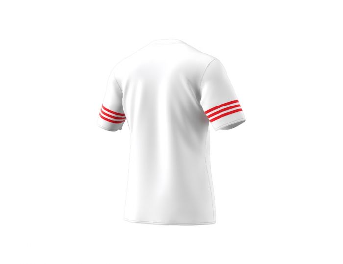Mens Adidas Entrada 14 Jersey T-Shirt White / Red