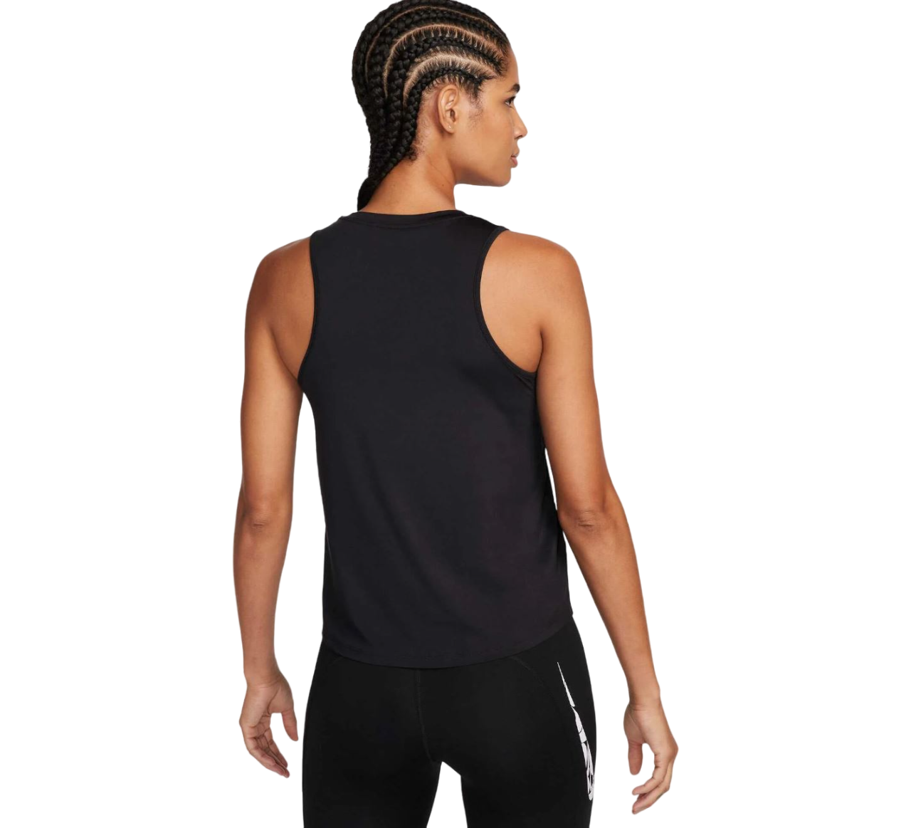 Womens Nike One Swoosh Graphic Sportswear Tank Top Black