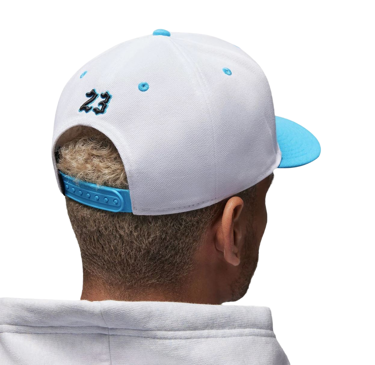 Mens Nike Jordan Flight MVP Pro Cap White/Blue