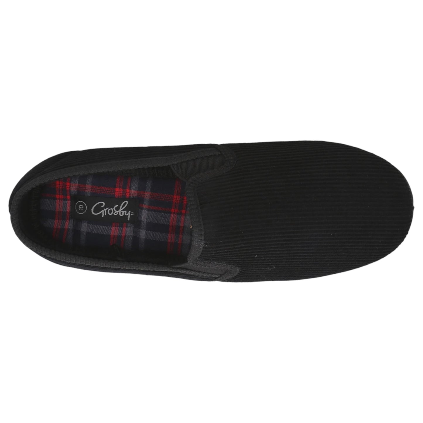 Mens Grosby Blake 2 Slip On Slippers Black