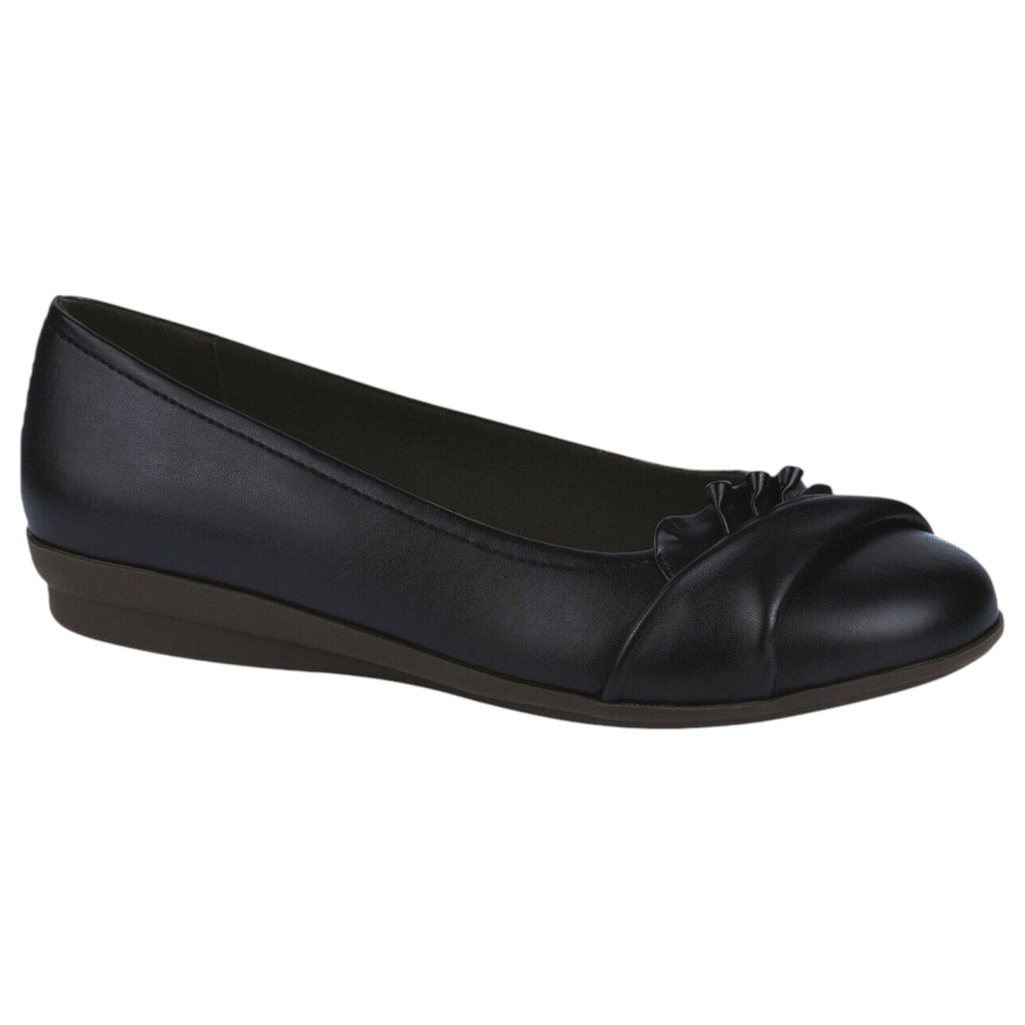 Womens Grosby Evie Flats Navy