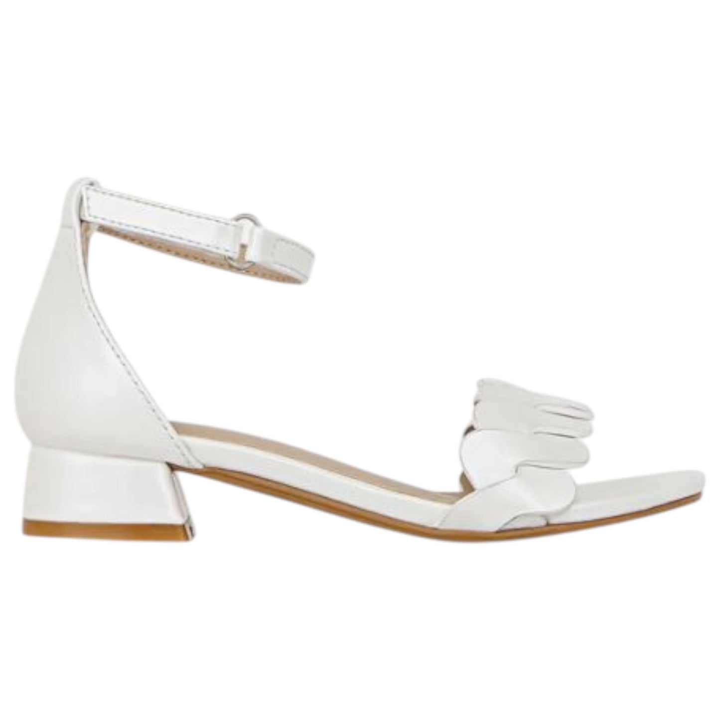 Kids Girls Grosby Clover Sandals White
