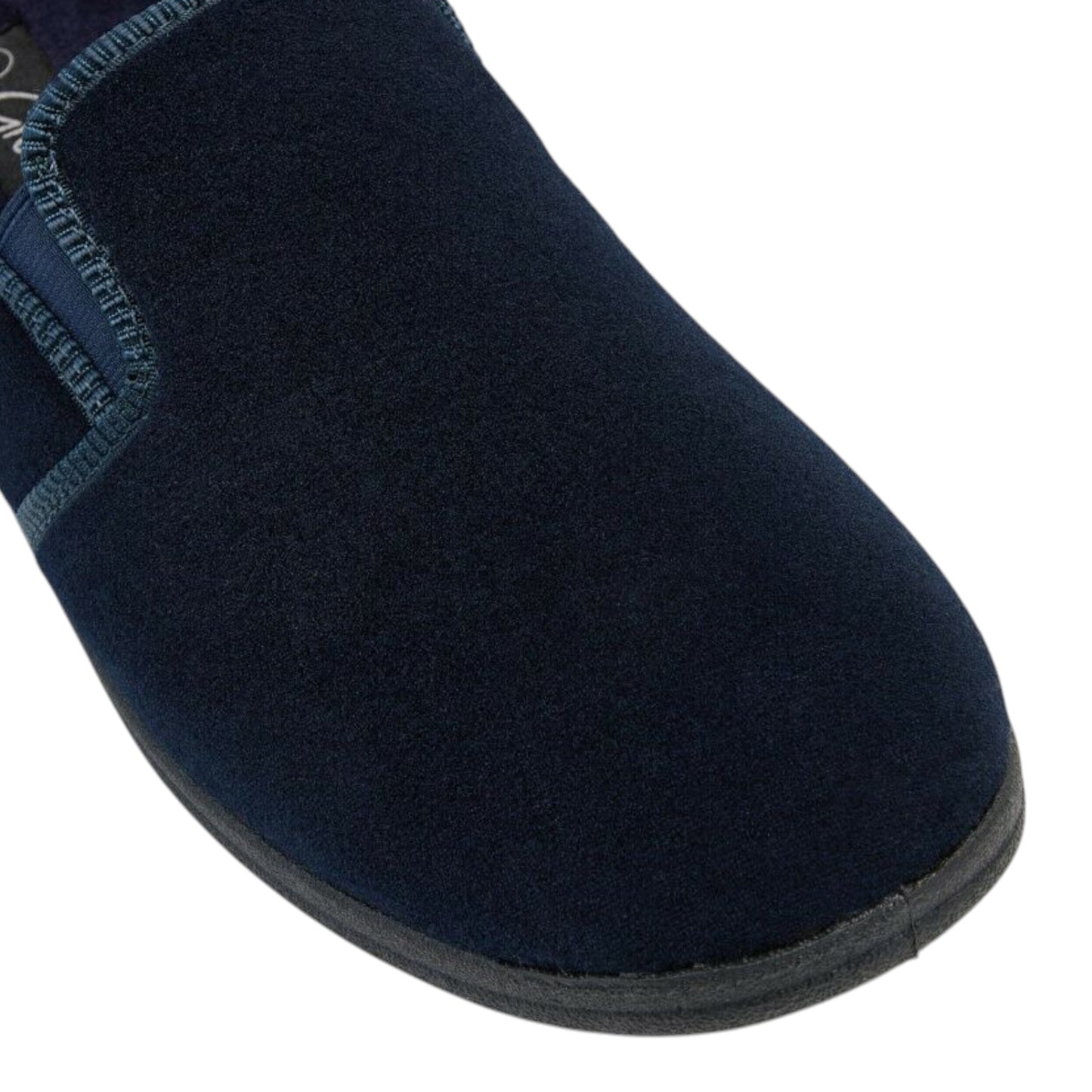 Mens Grosby Percy Slippers Navy
