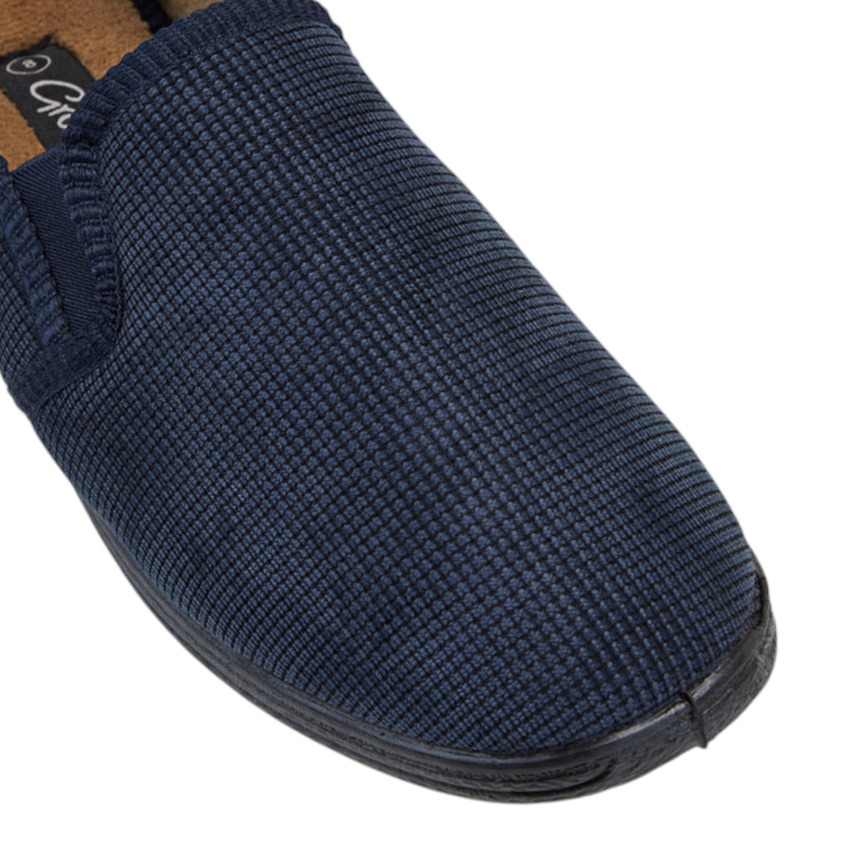 Mens Grosby Richard Slippers Navy
