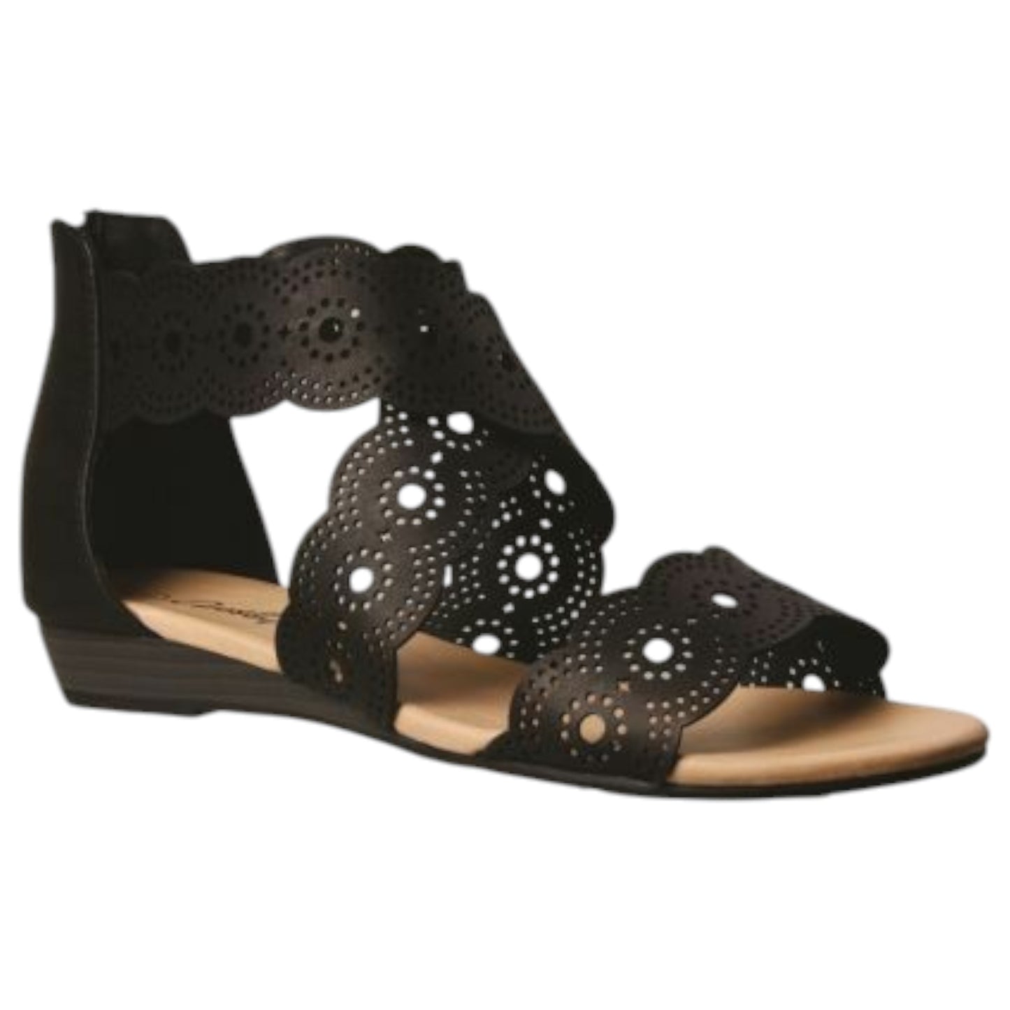 Womens Grosby Skye Sandals Black
