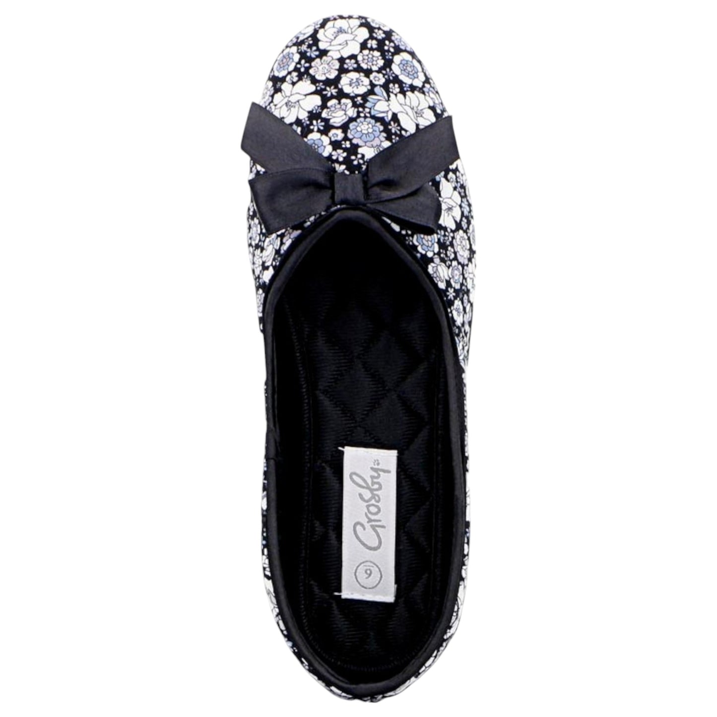 Womens Grosby Viven Slip On Slippers Midnight