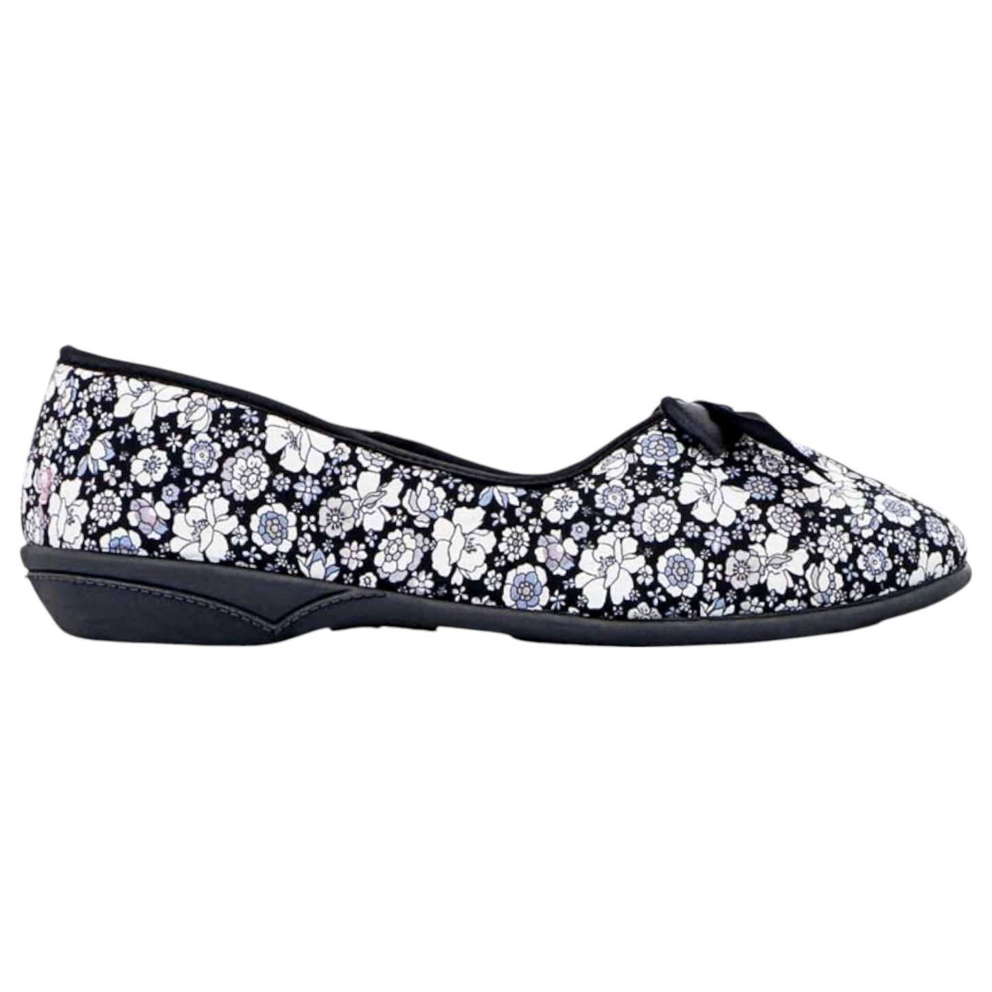 Womens Grosby Viven Slip On Slippers Midnight