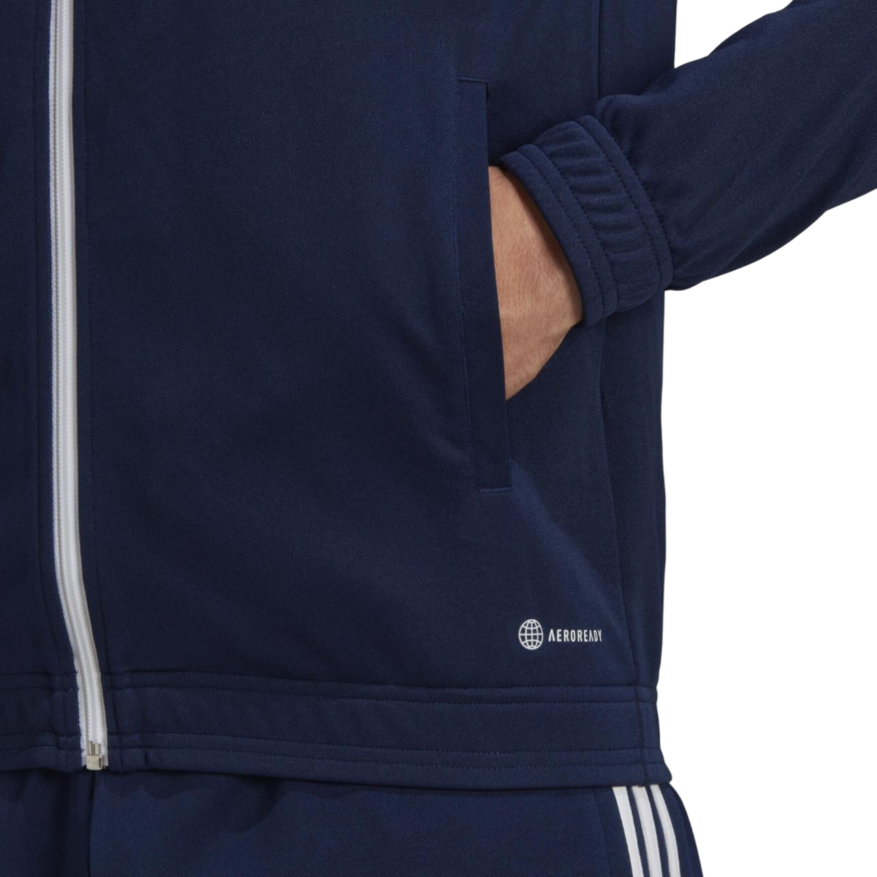 Mens Adidas Entrada 22 Track Top Jacket Navy
