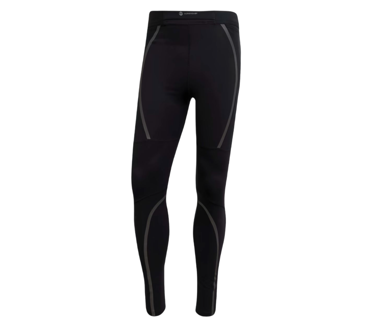 Mens Adidas Saturday Running Tights Black