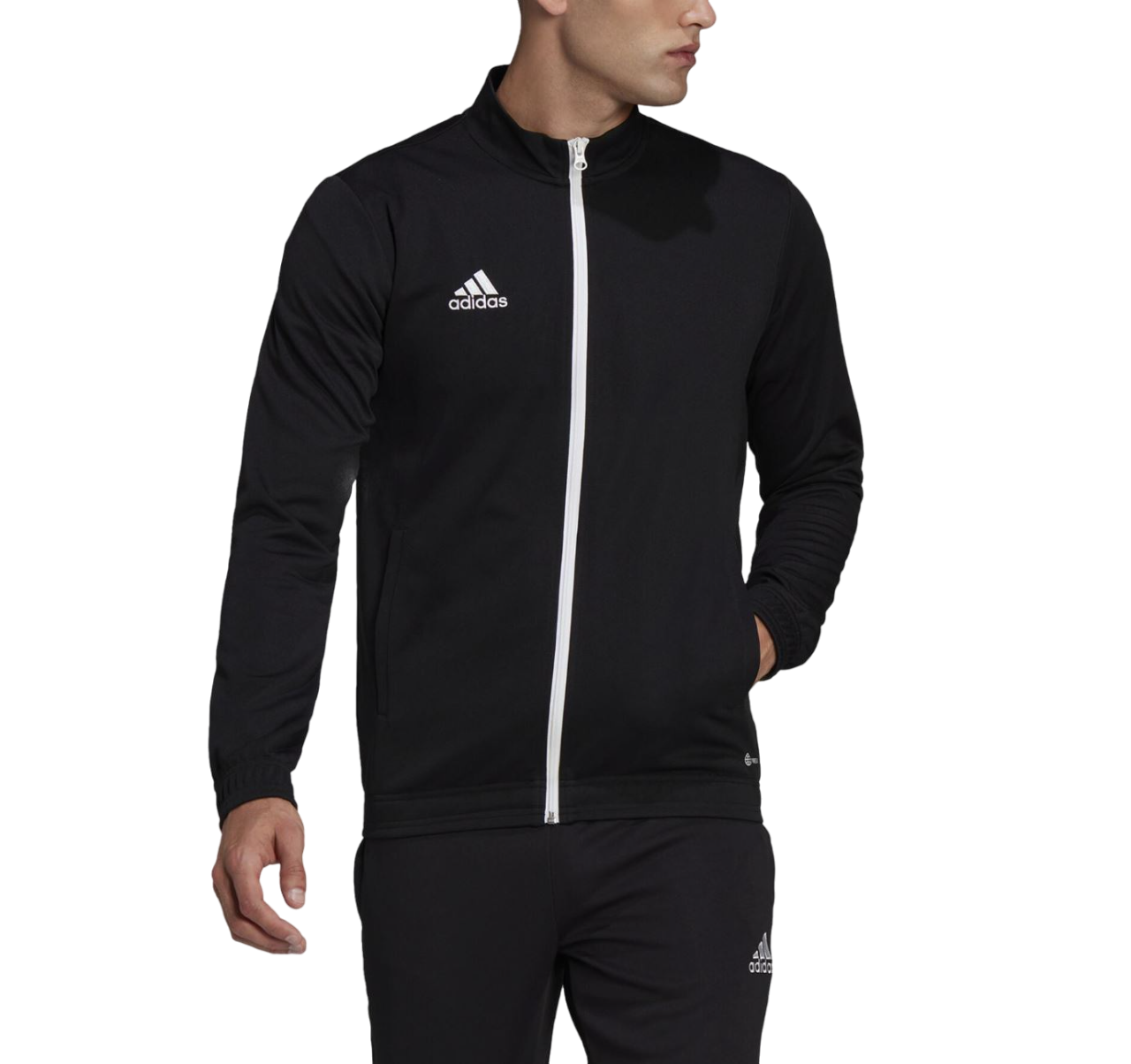 Mens Adidas Entrada 22 Track Top Jacket Black