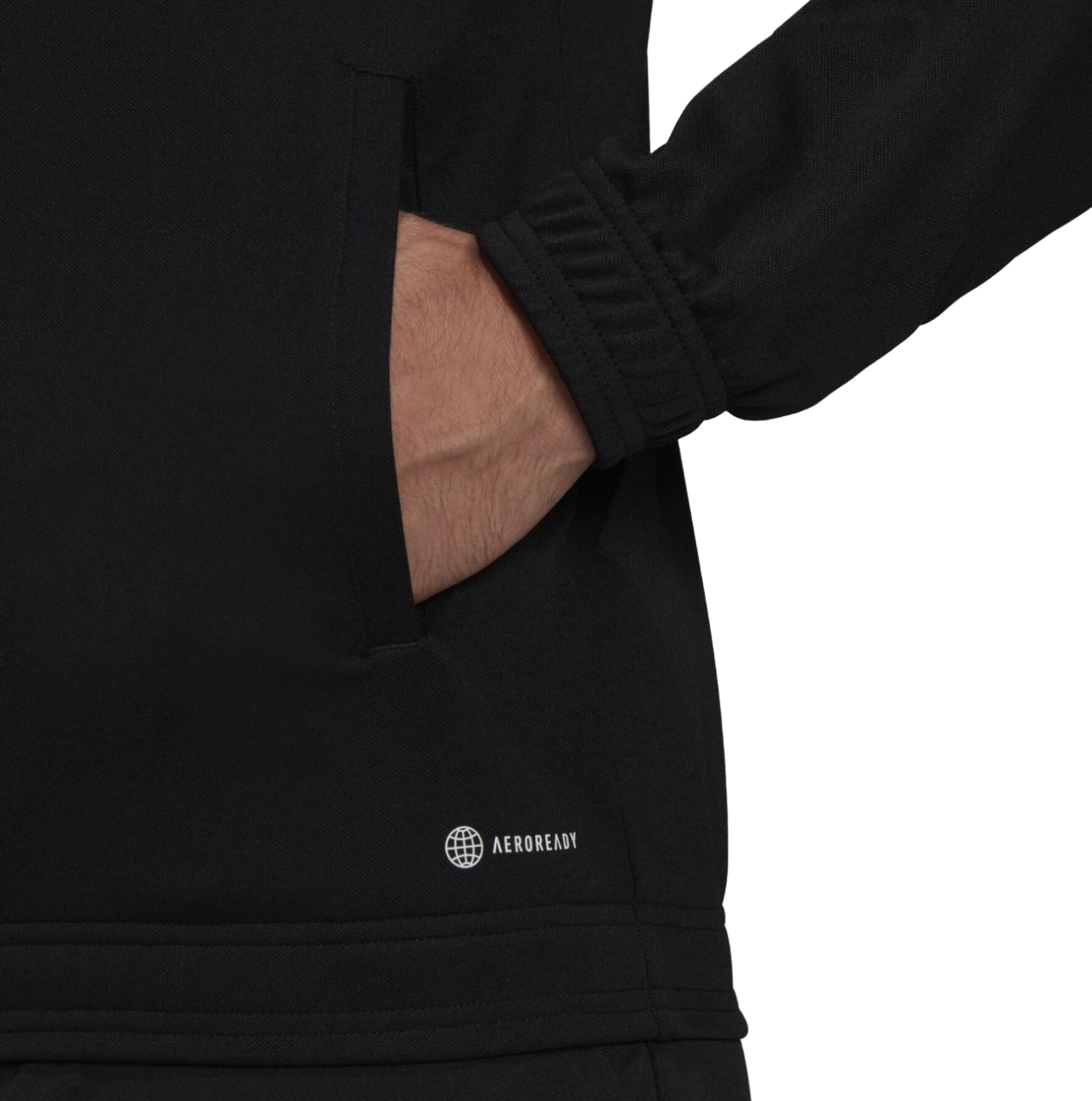 Mens Adidas Entrada 22 Track Top Jacket Black