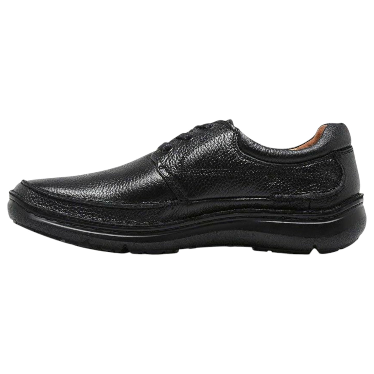 Mens Hush Puppies Borrow Shoes Black