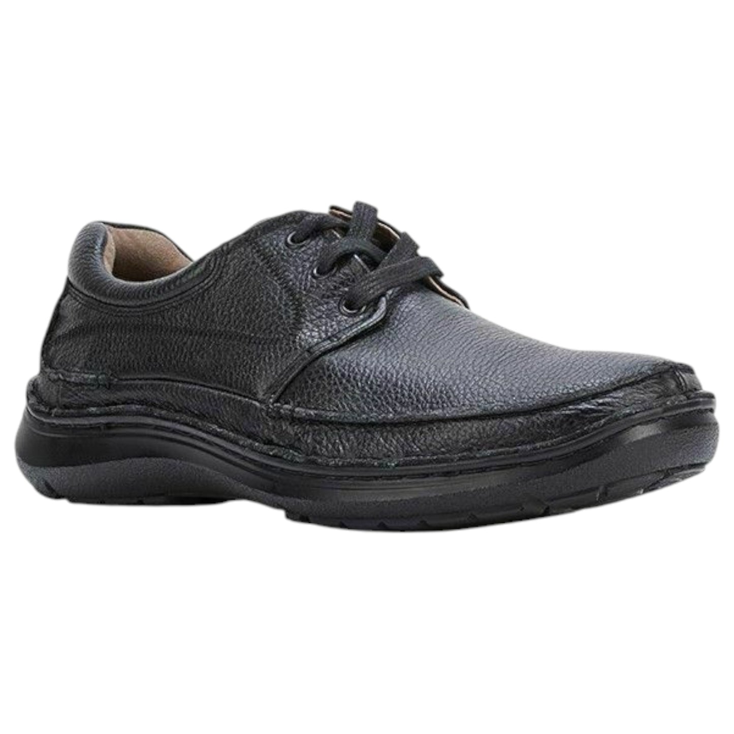 Mens Hush Puppies Borrow Shoes Black