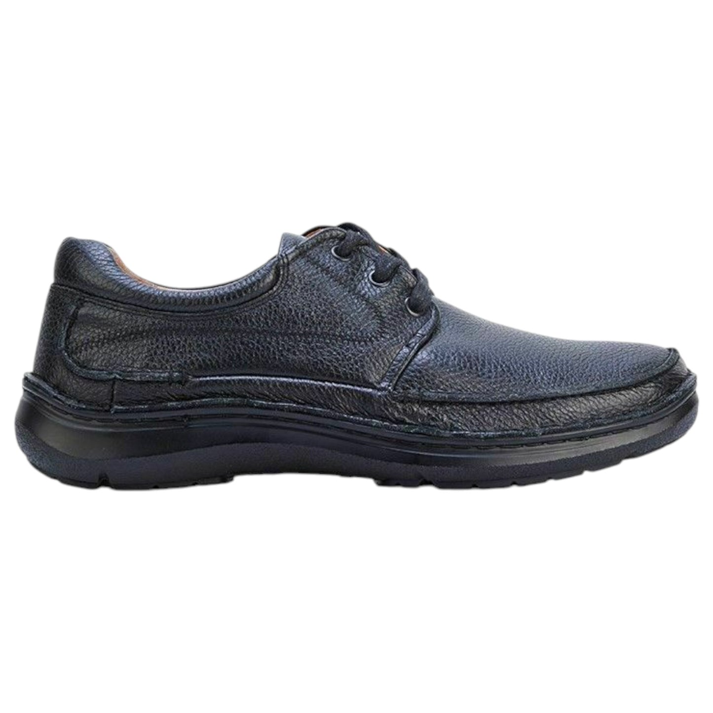 Mens Hush Puppies Borrow Shoes Black