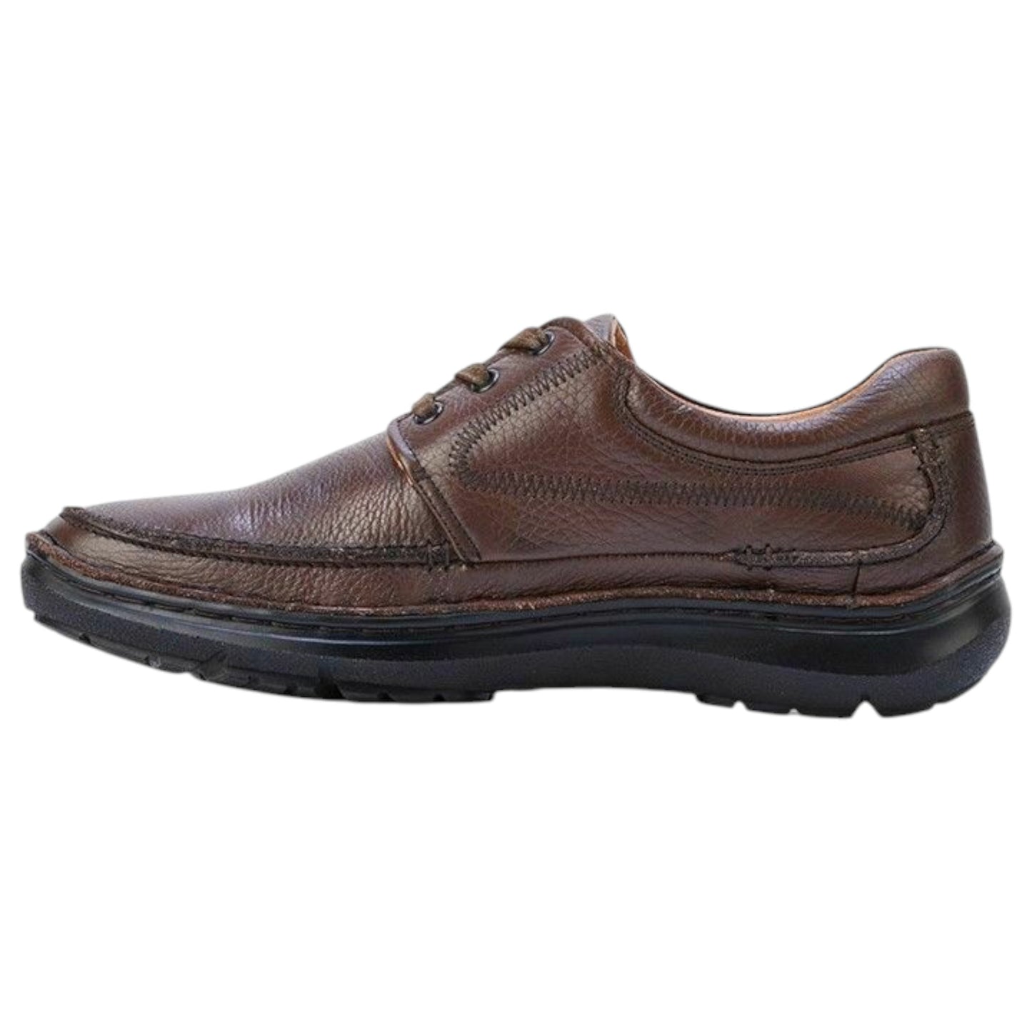 Mens Hush Puppies Borrow Shoes Brown