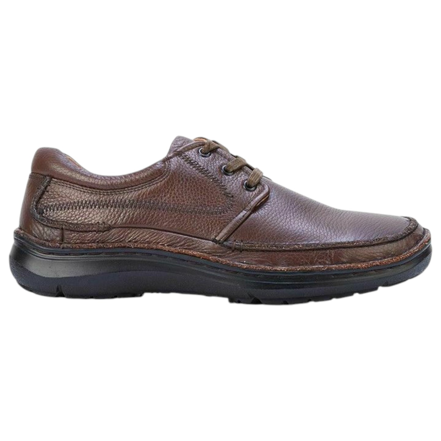 Mens Hush Puppies Borrow Shoes Brown