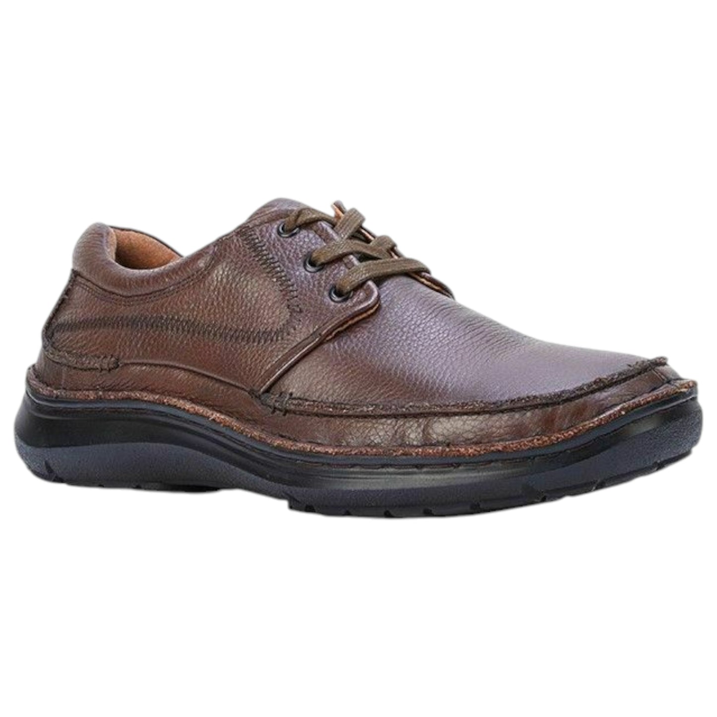 Mens Hush Puppies Borrow Shoes Brown