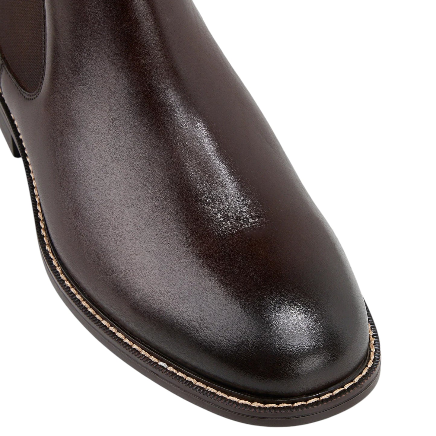 Mens Hush Puppies Hanger Boots Cognac Burnish