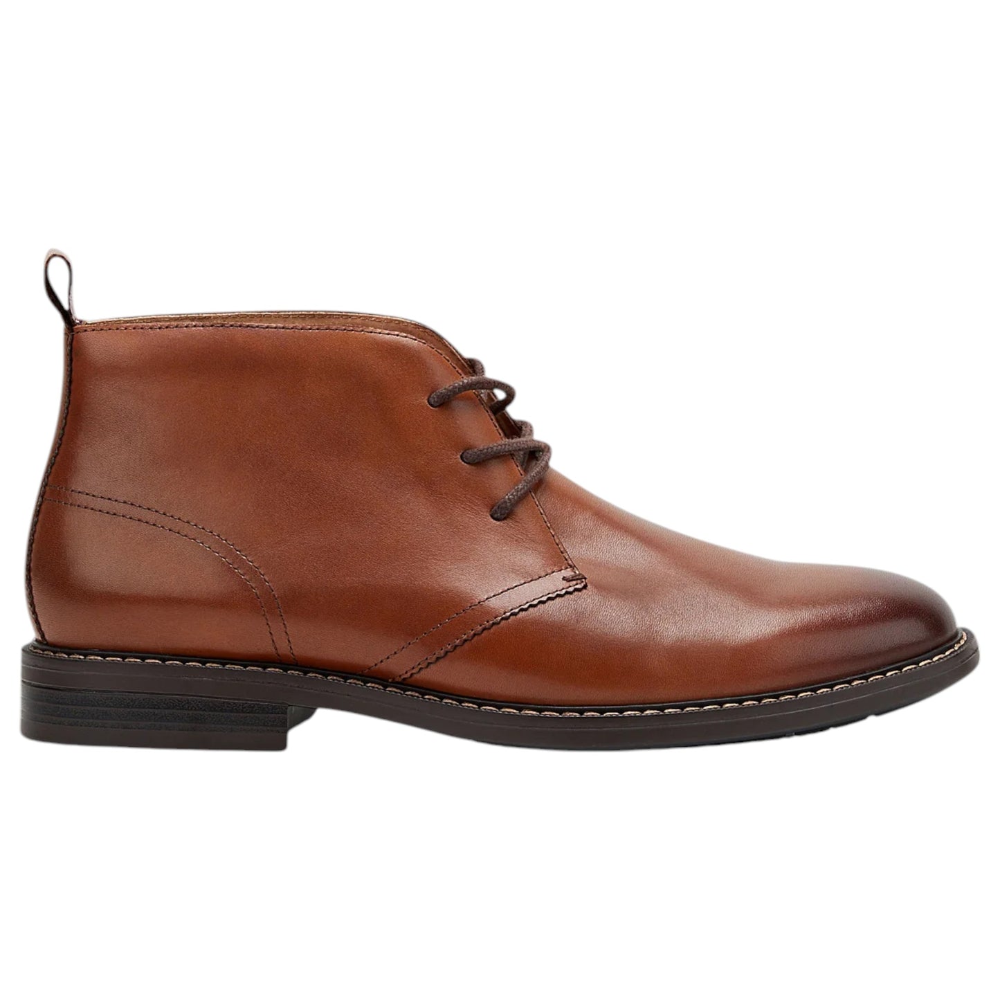 Mens Hush Puppies Harbour Boots Tan Burnish