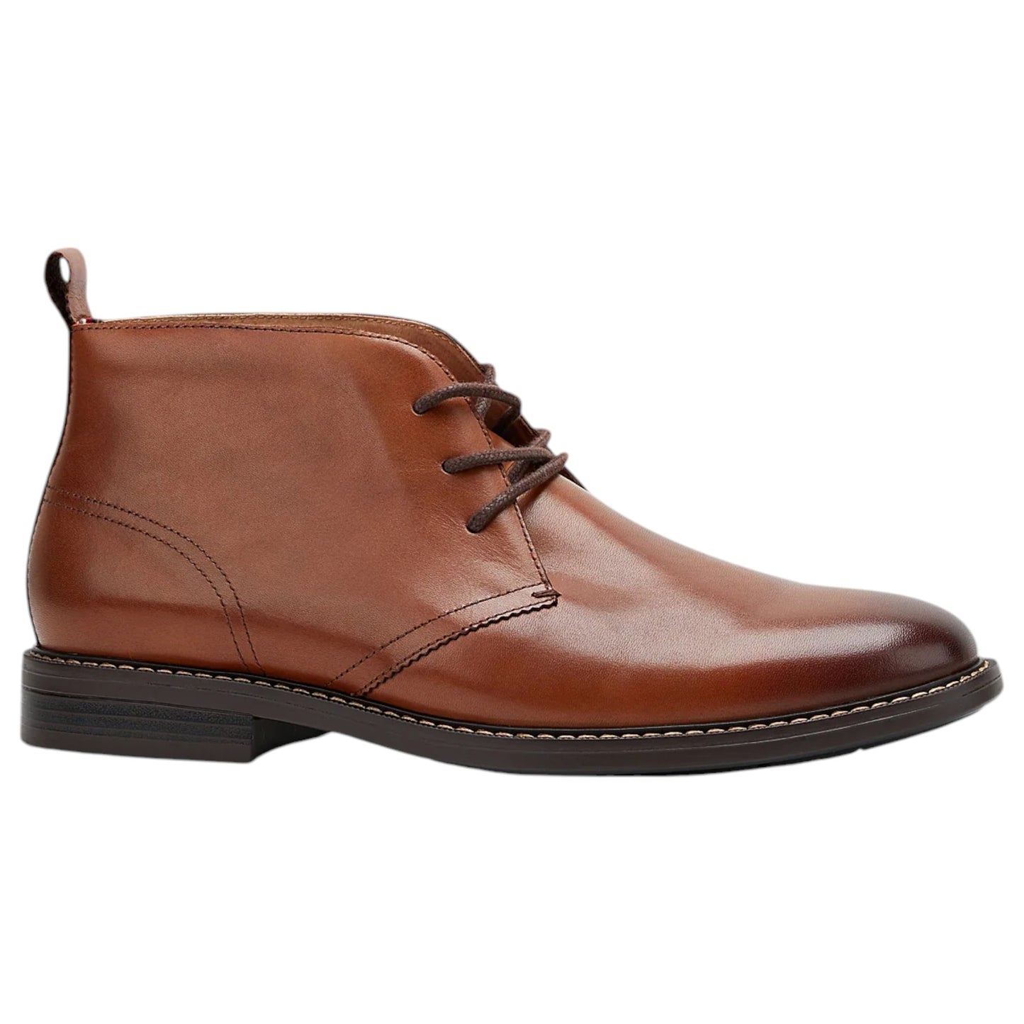 Mens Hush Puppies Harbour Boots Tan Burnish