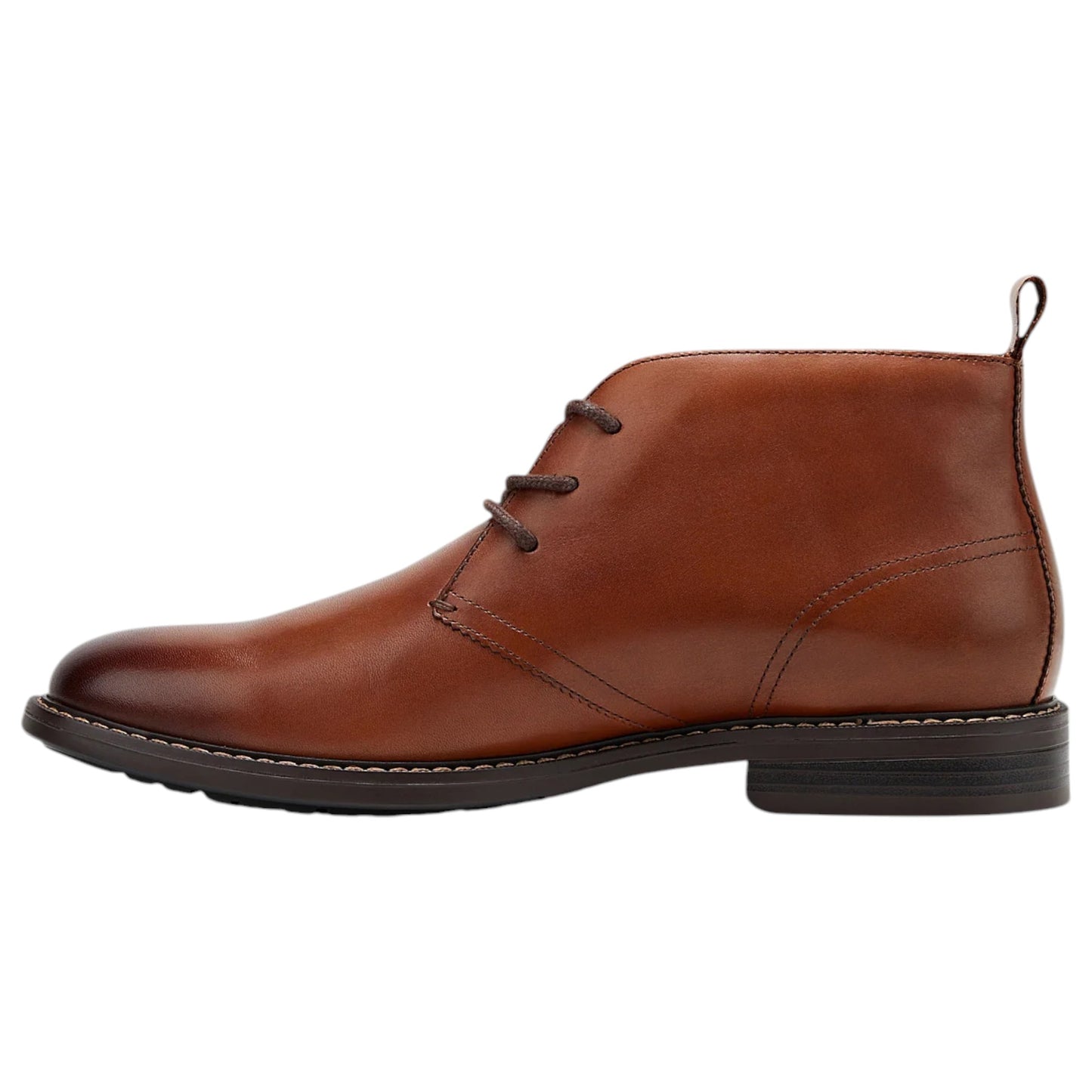 Mens Hush Puppies Harbour Boots Tan Burnish