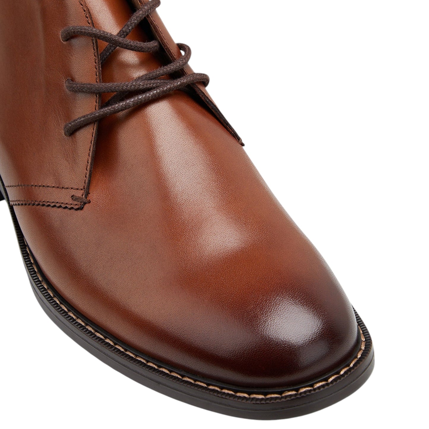 Mens Hush Puppies Harbour Boots Tan Burnish