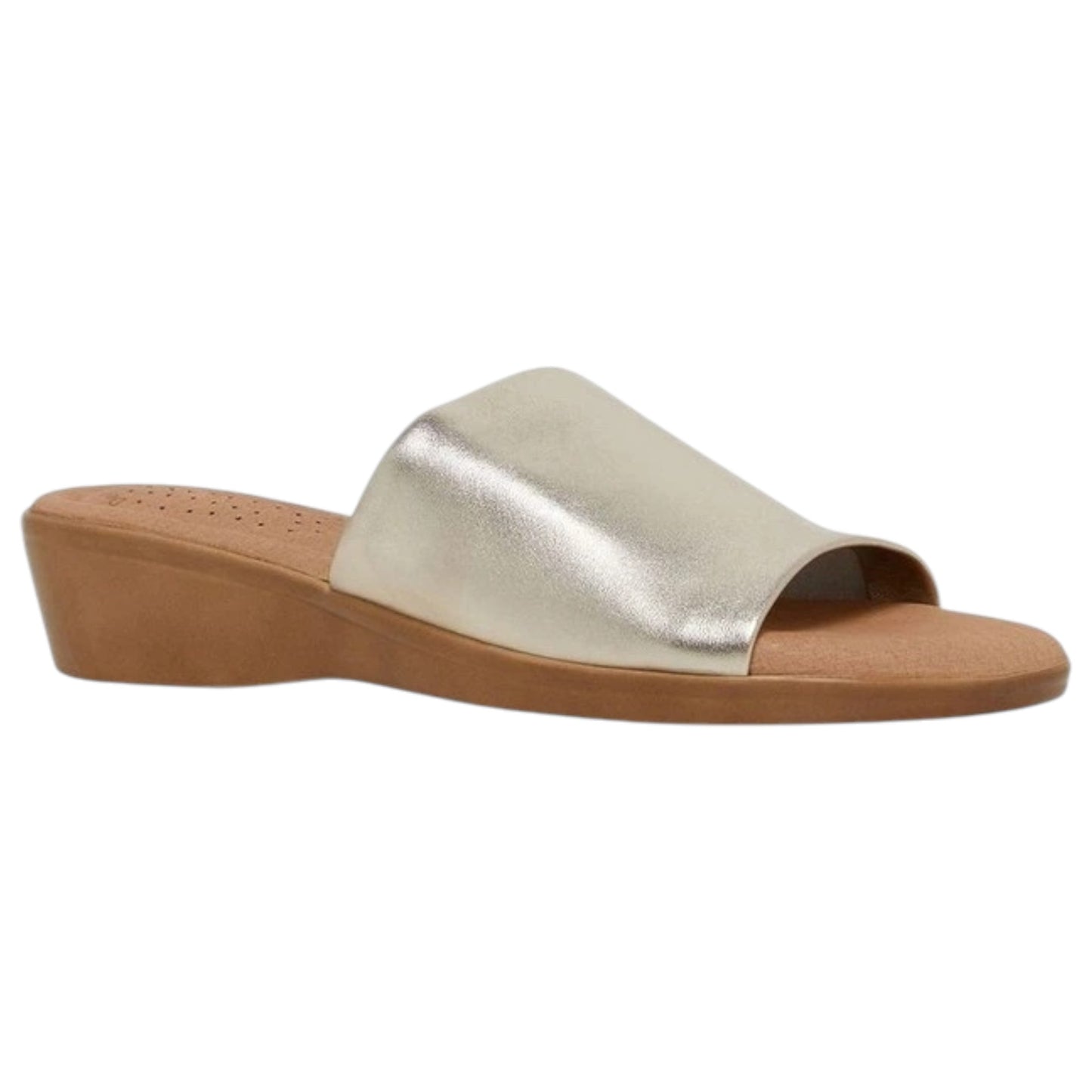 Womens Hush Puppies Coco Slides Champagne