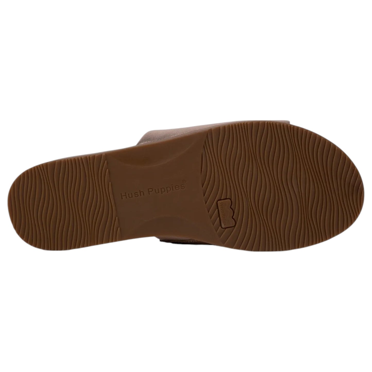 Womens Hush Puppies Paradise Slides Rose Gold