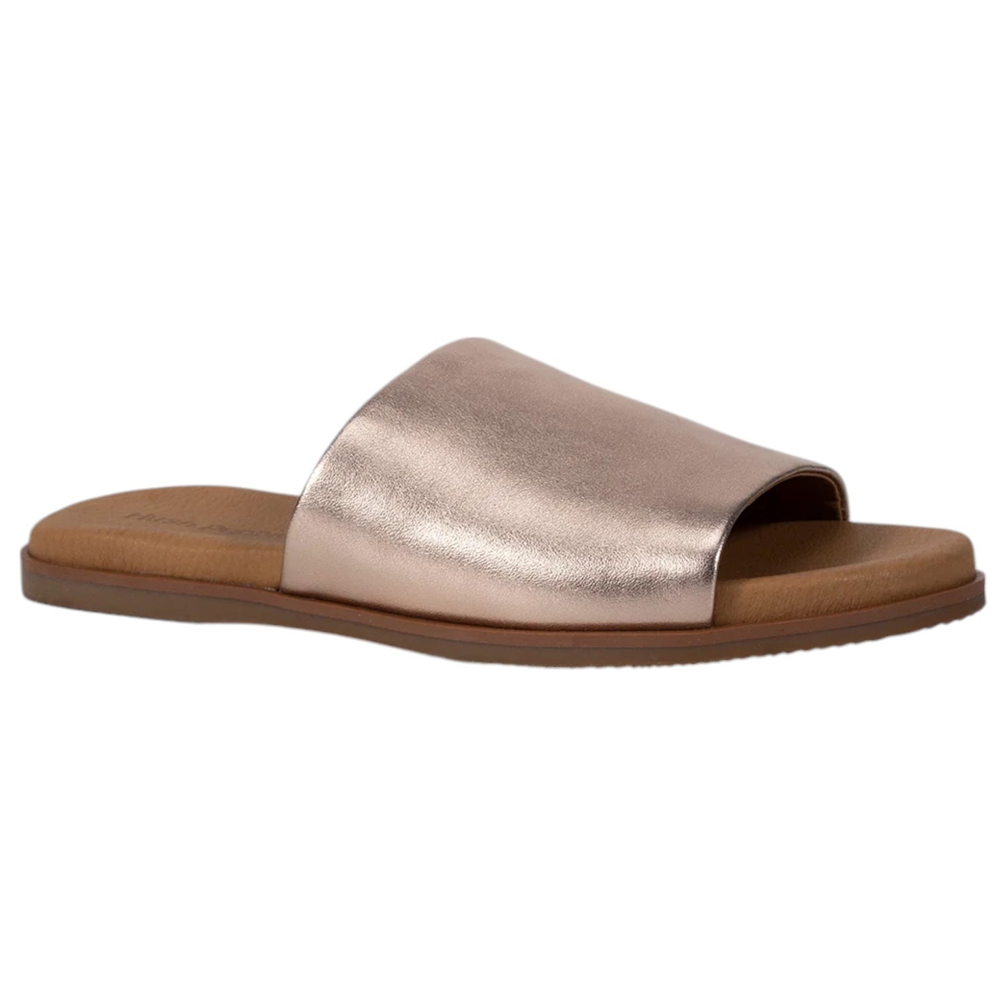 Womens Hush Puppies Paradise Slides Rose Gold
