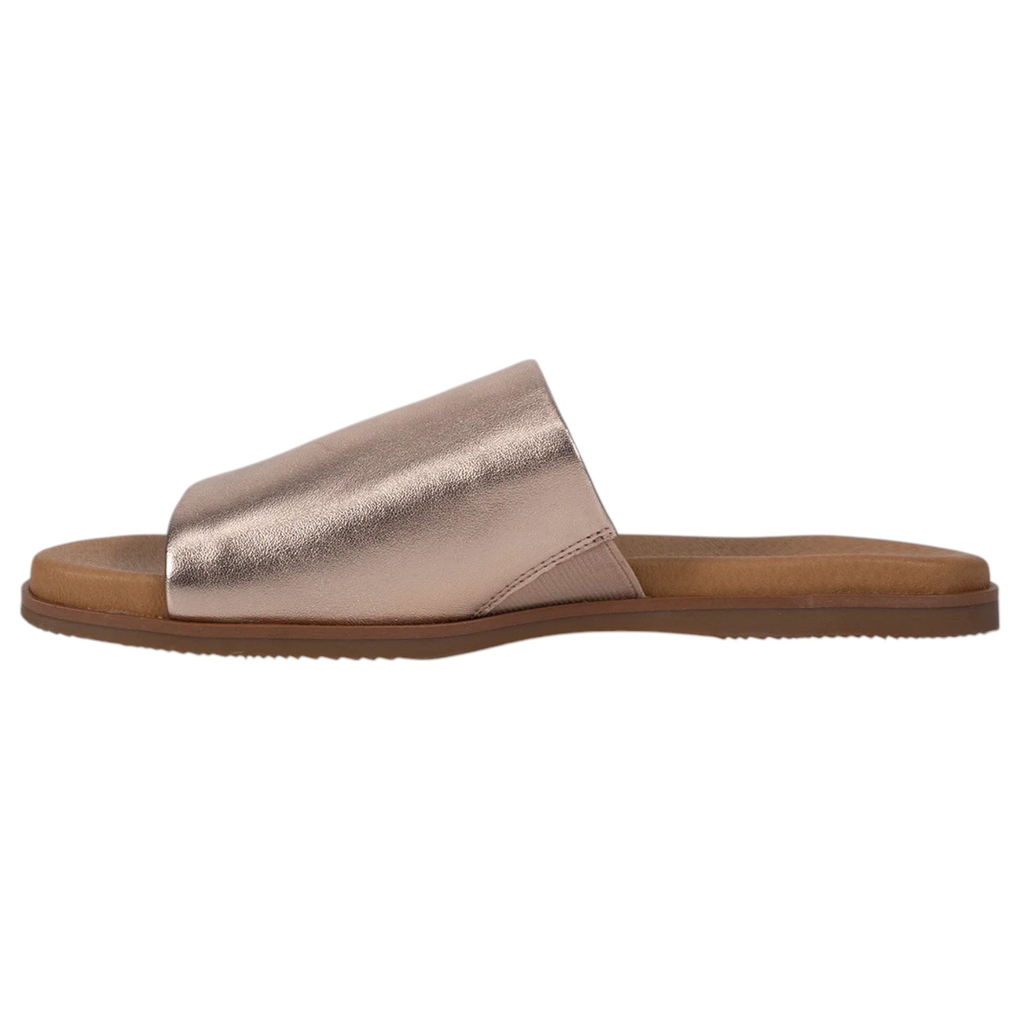 Womens Hush Puppies Paradise Slides Rose Gold