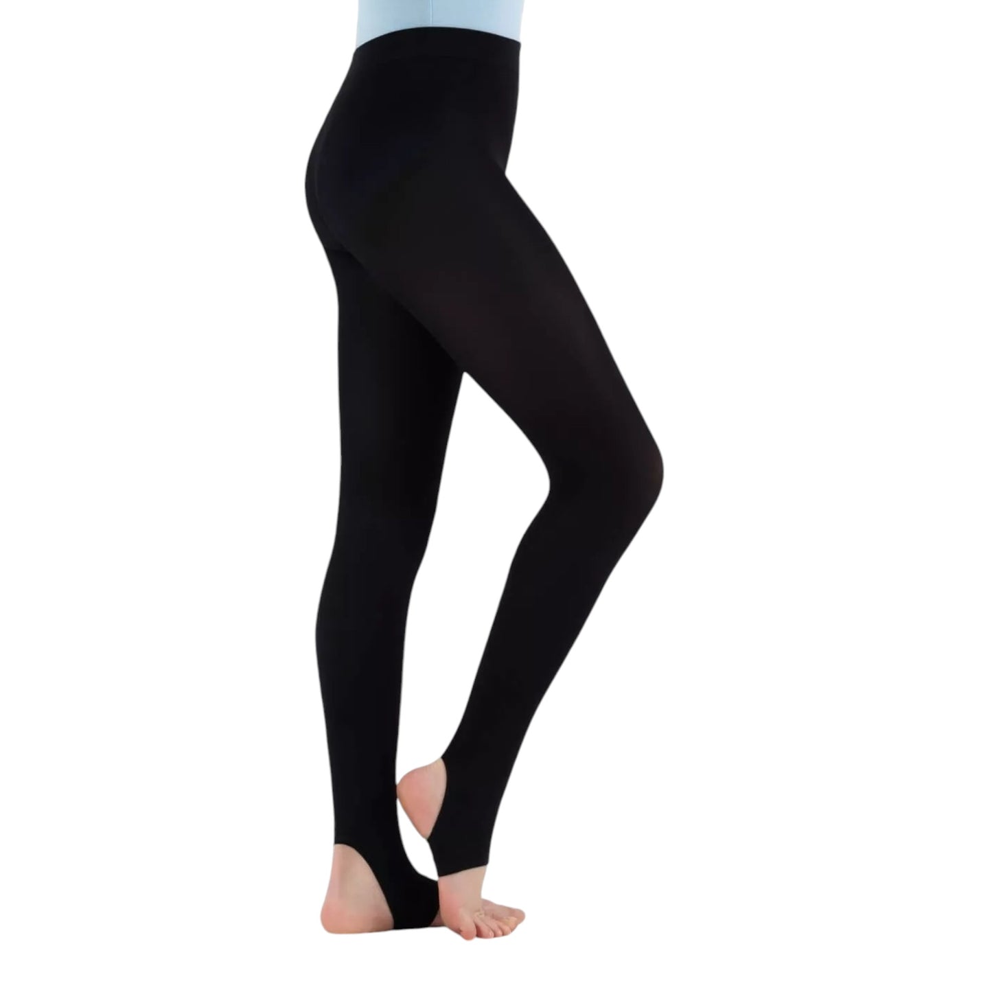 Womens Bonds Stirrup Tights Stockings Black