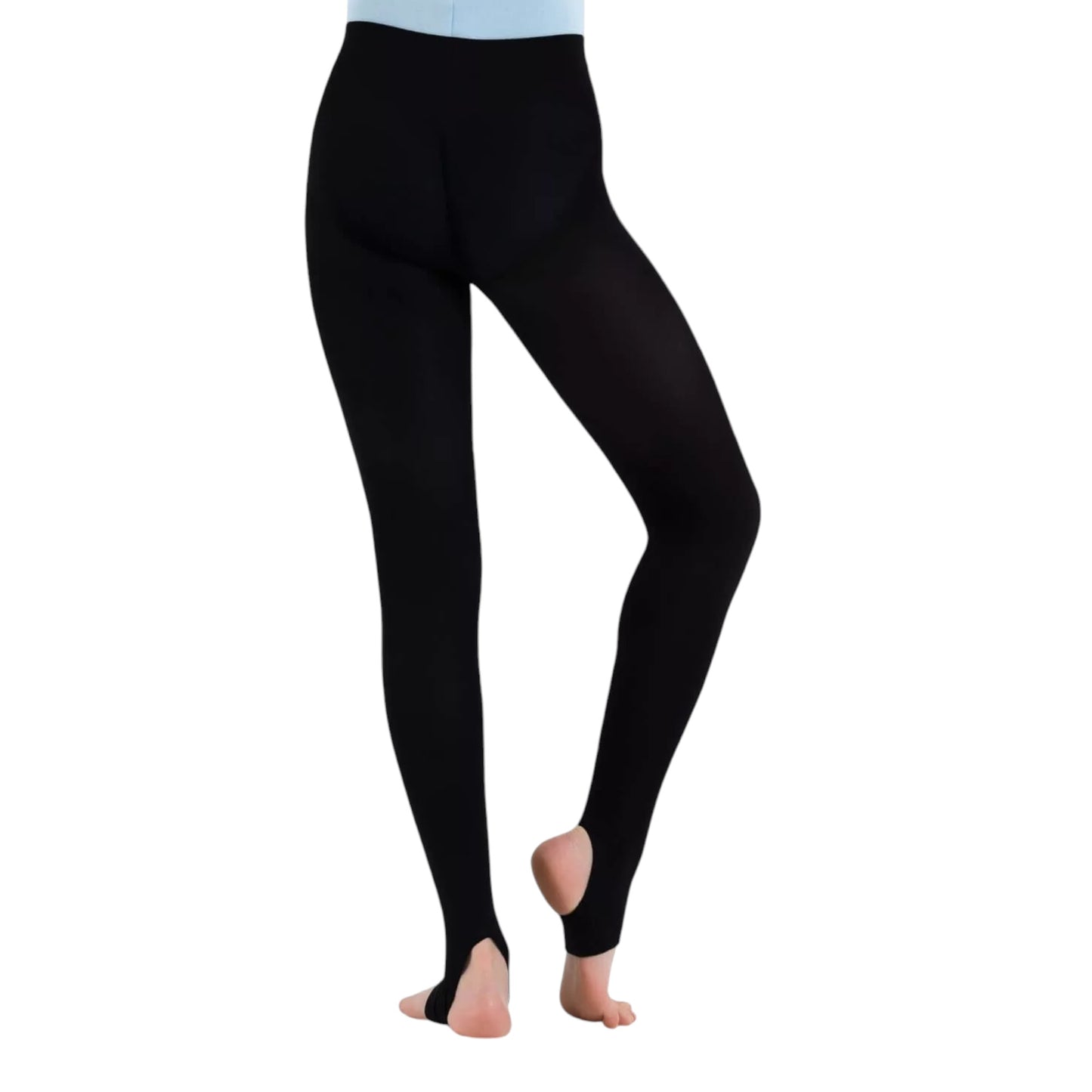 Womens Bonds Stirrup Tights Stockings Black