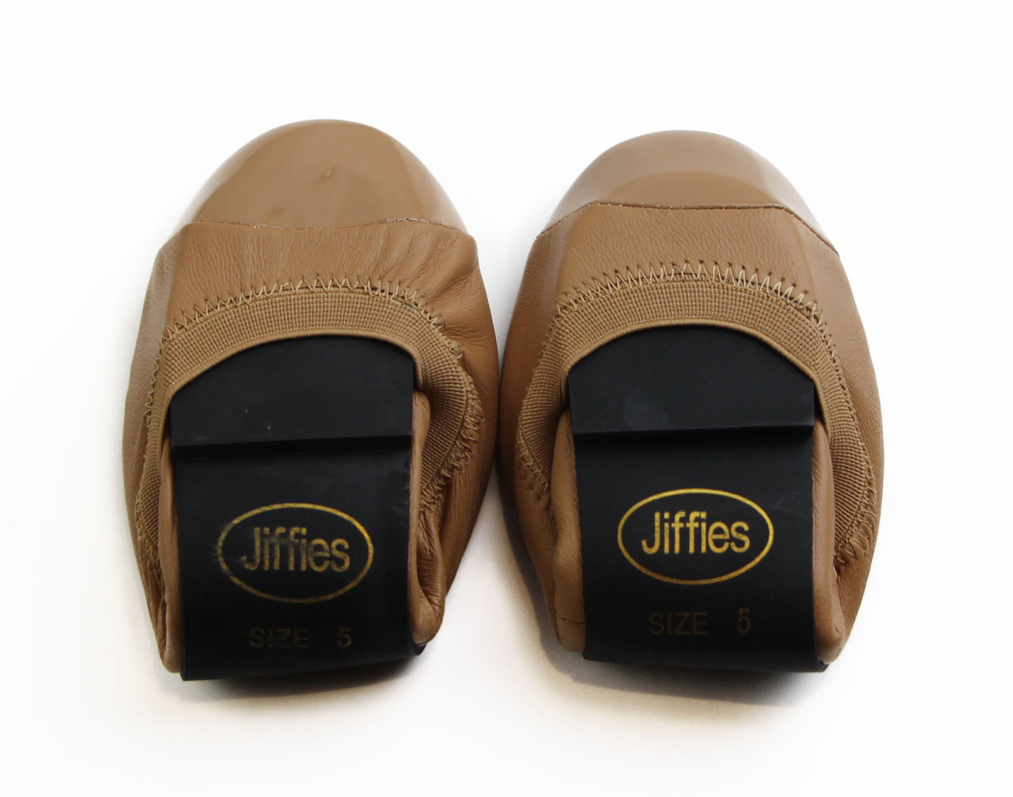 Womens Jiffies Lauren Flats Camel