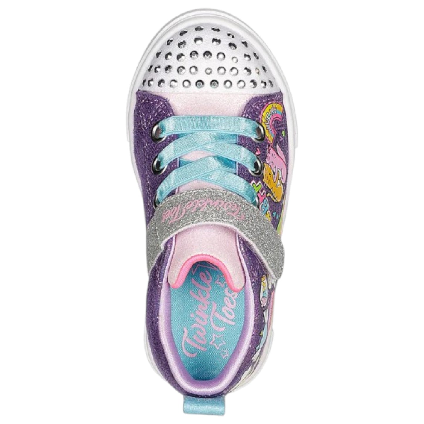 Infant Girls Skechers Twinkle Sparks - Bff Magic Shoes Purple/Multi