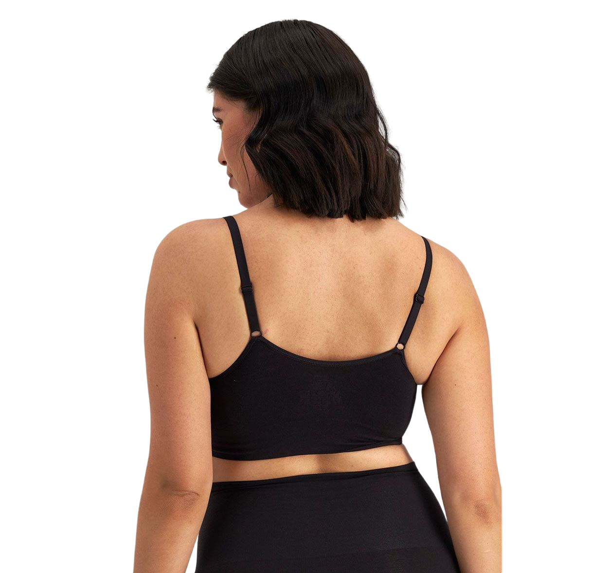 Womens Jockey Skimmies Bralett Lightweight Bra Black