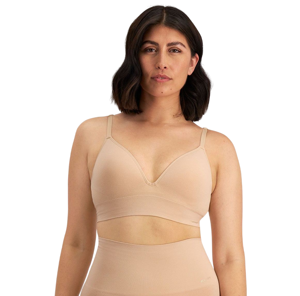Womens Jockey Skimmies Bralett Lightweight Bra Nude