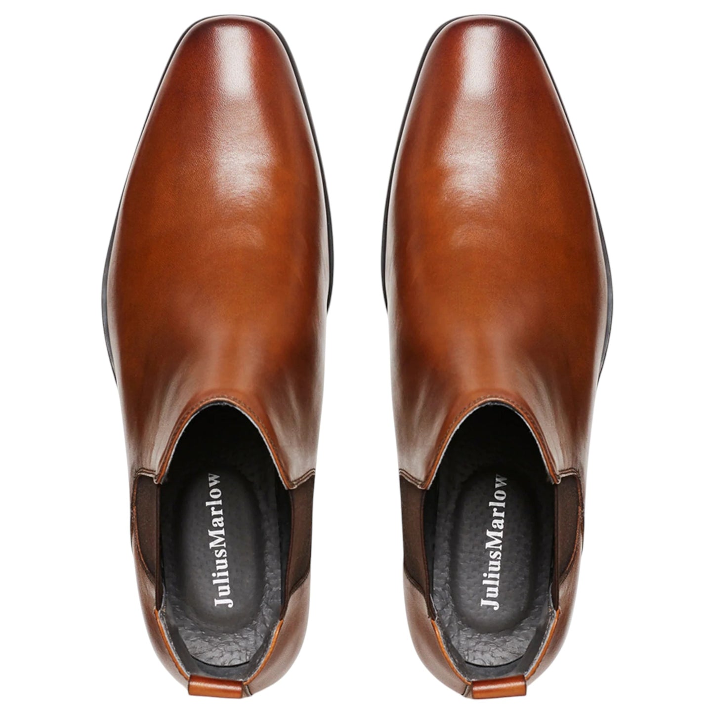 Mens Julius Marlow Kick Boots Cognac