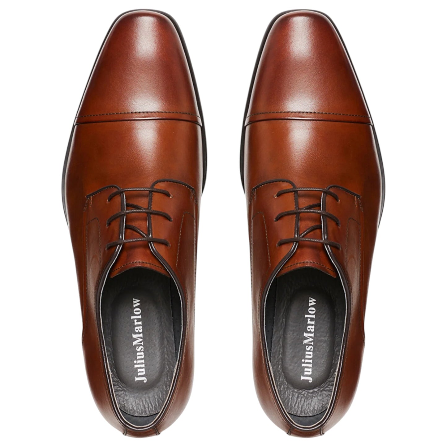 Mens Julius Marlow Knock Shoes Cognac