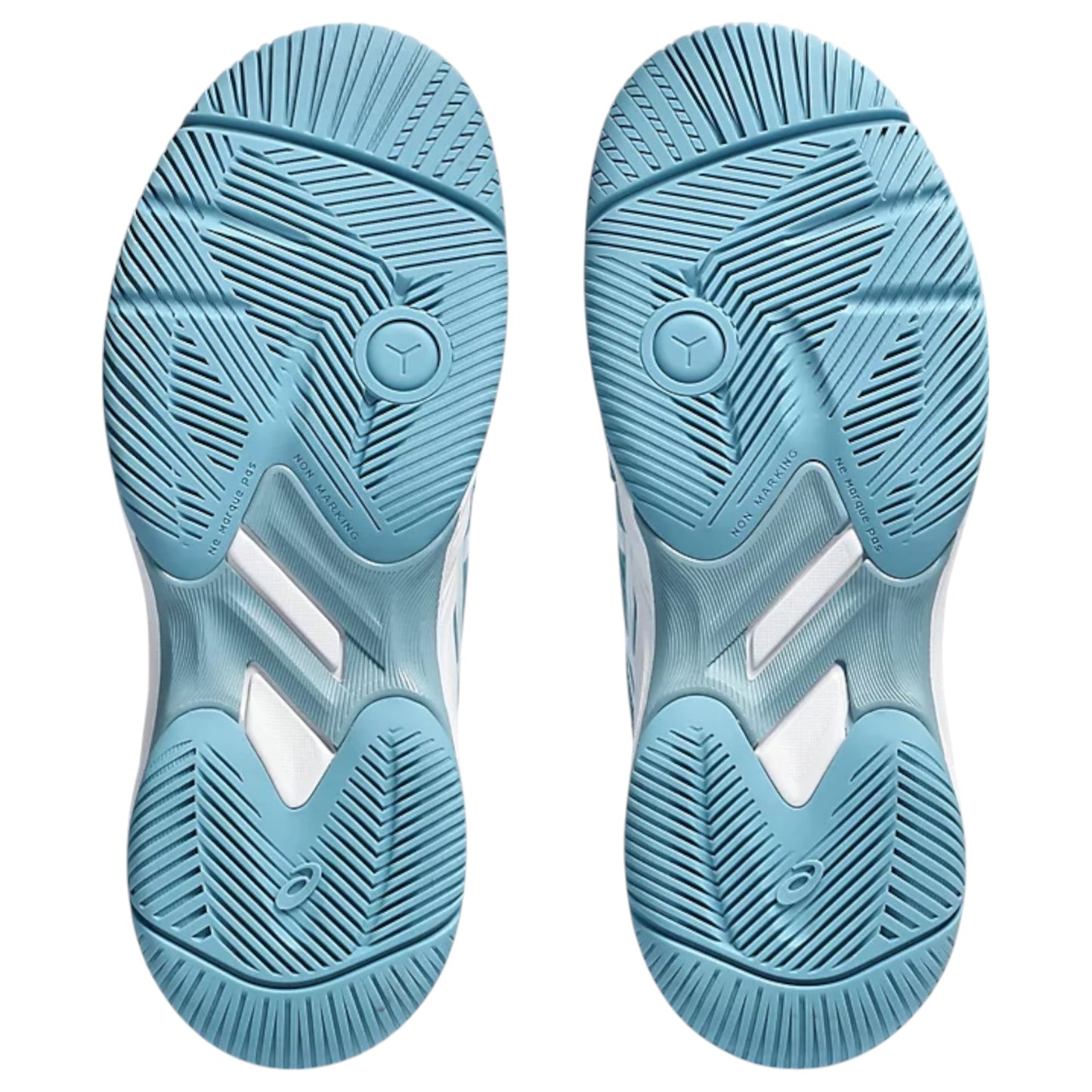 Kids Boys Asics Gel-Game 9 Shoes Gris Blue/White