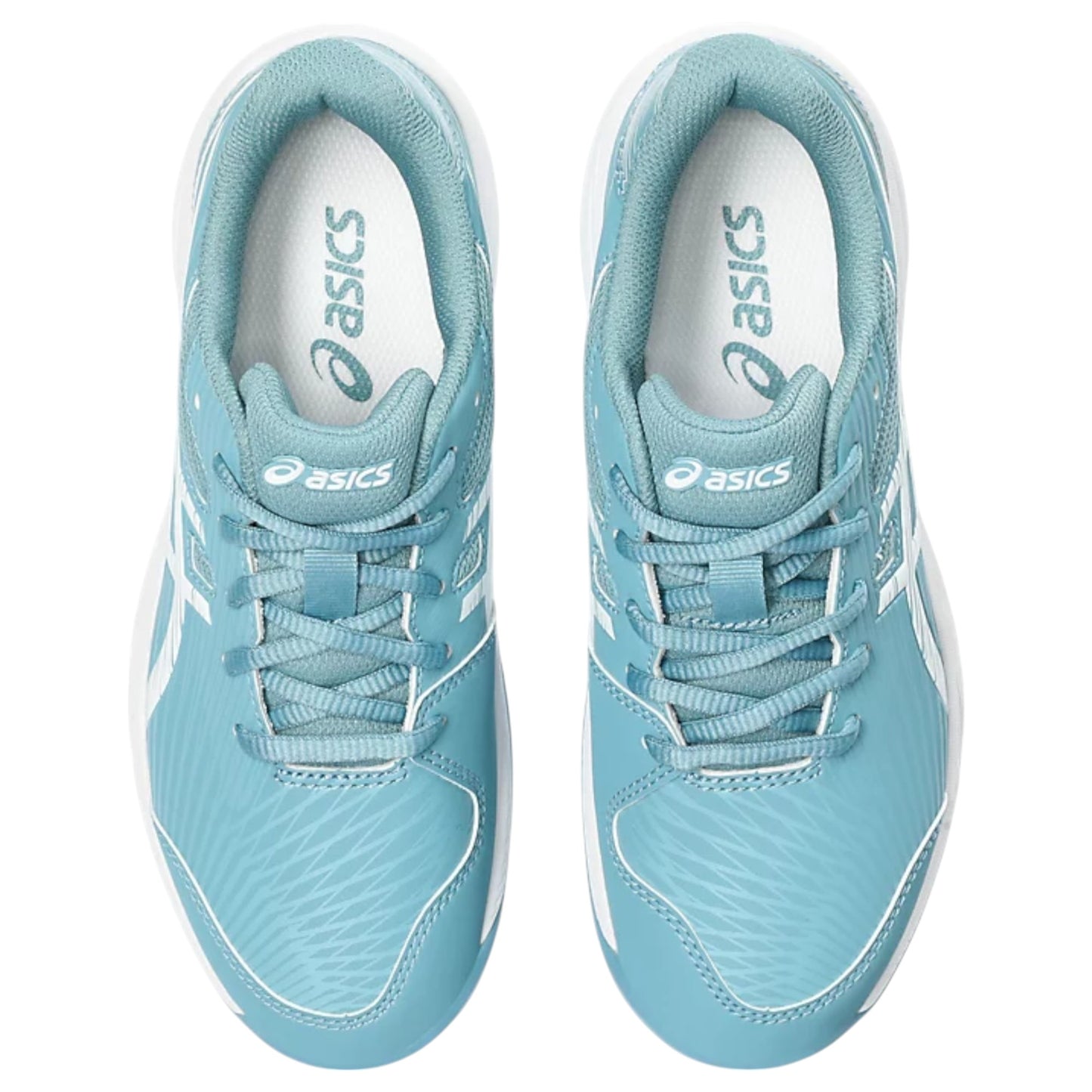 Kids Boys Asics Gel-Game 9 Shoes Gris Blue/White