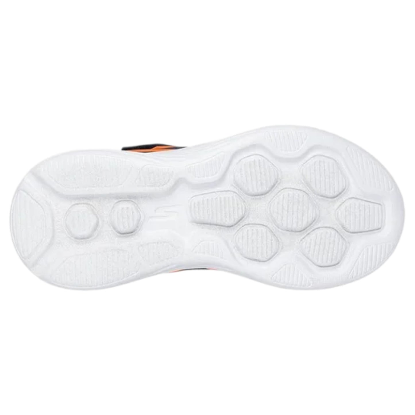 Kids Boys Skechers Go Run 400 V2 - Tuff Stride Athletic Shoes Navy/Orange