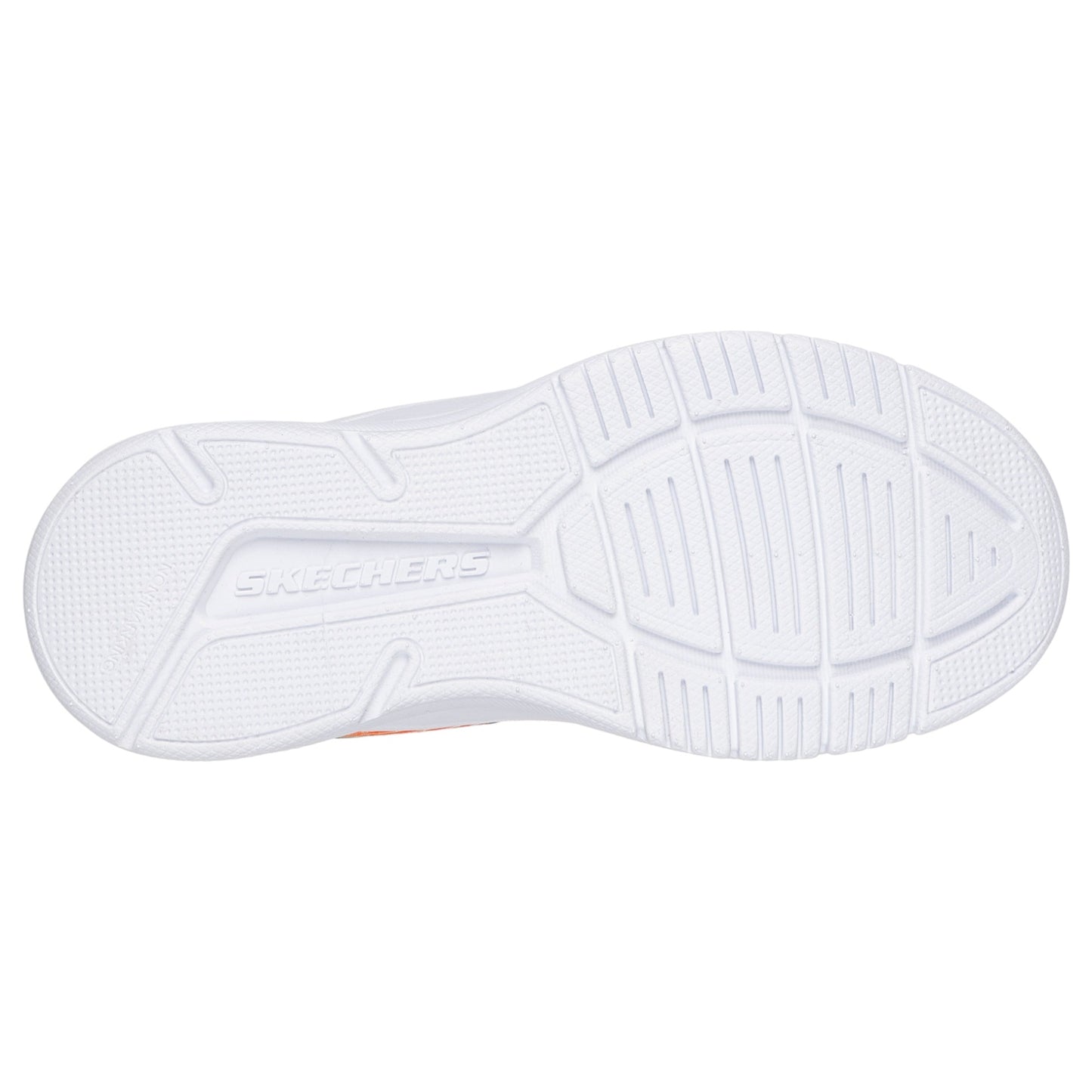 Kids Boys Skechers Microspec Advance Athletic Shoes Navy/Orange