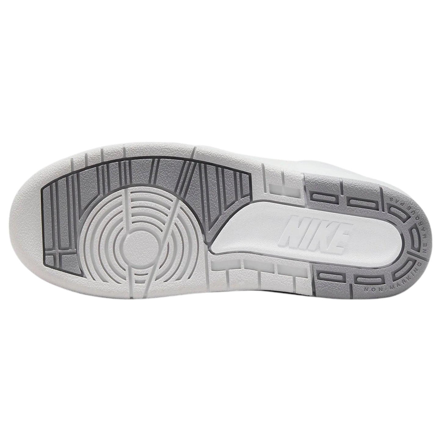 Kids Boys Nike Air Jordan 2 Retro Shoes White/Grey