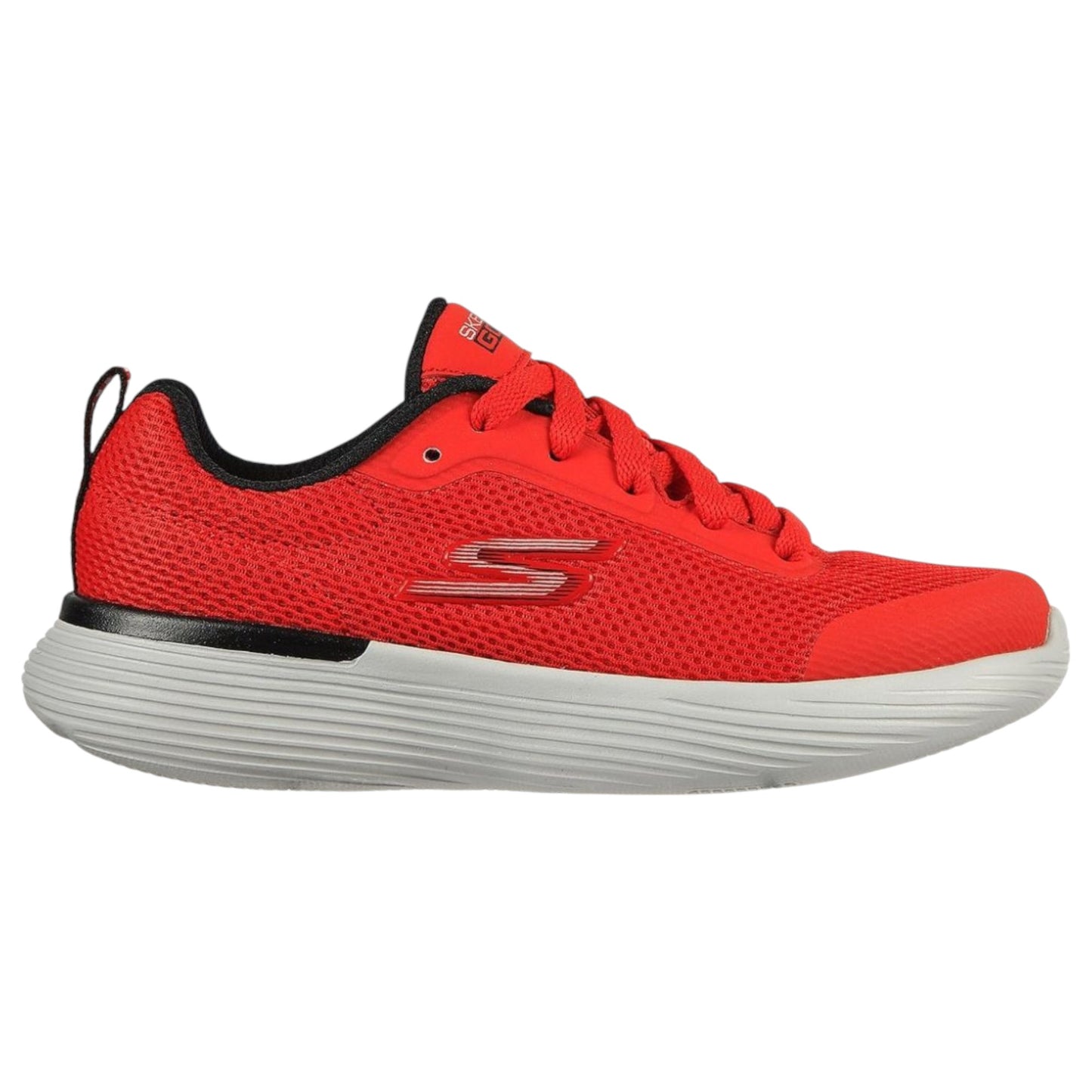 Kids Boys Skechers Go Run 400 V2 - Omega Shoes Red / Black