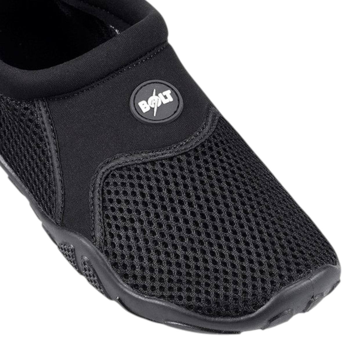 Mens Lightning Bolt Wave Shoes Black