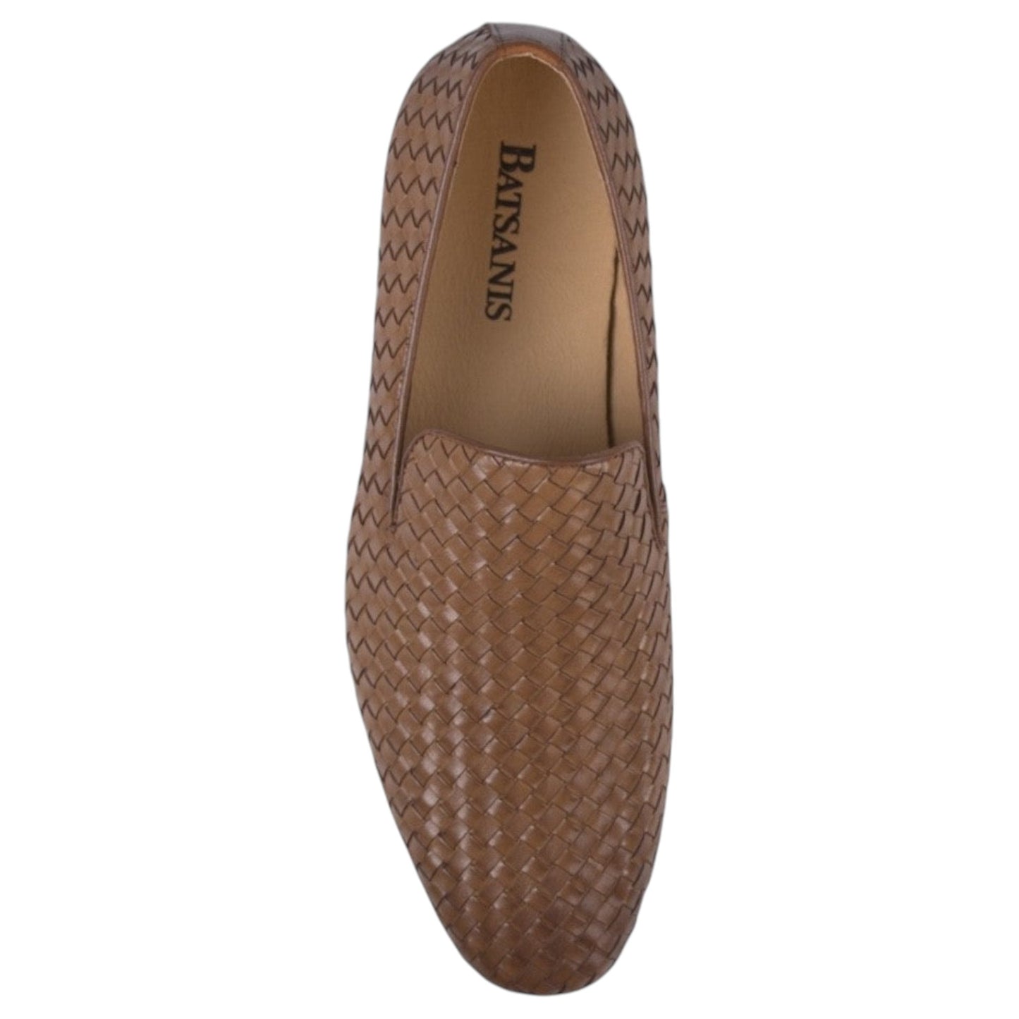 Mens Batsanis Lisbon Shoes Tan