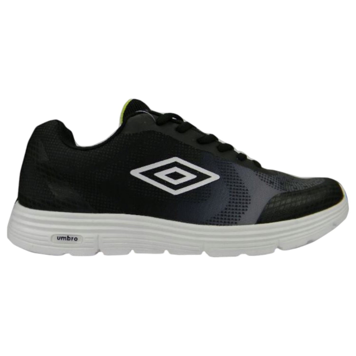 Womens Umbro Honiara Shoes Black / Neon Yellow