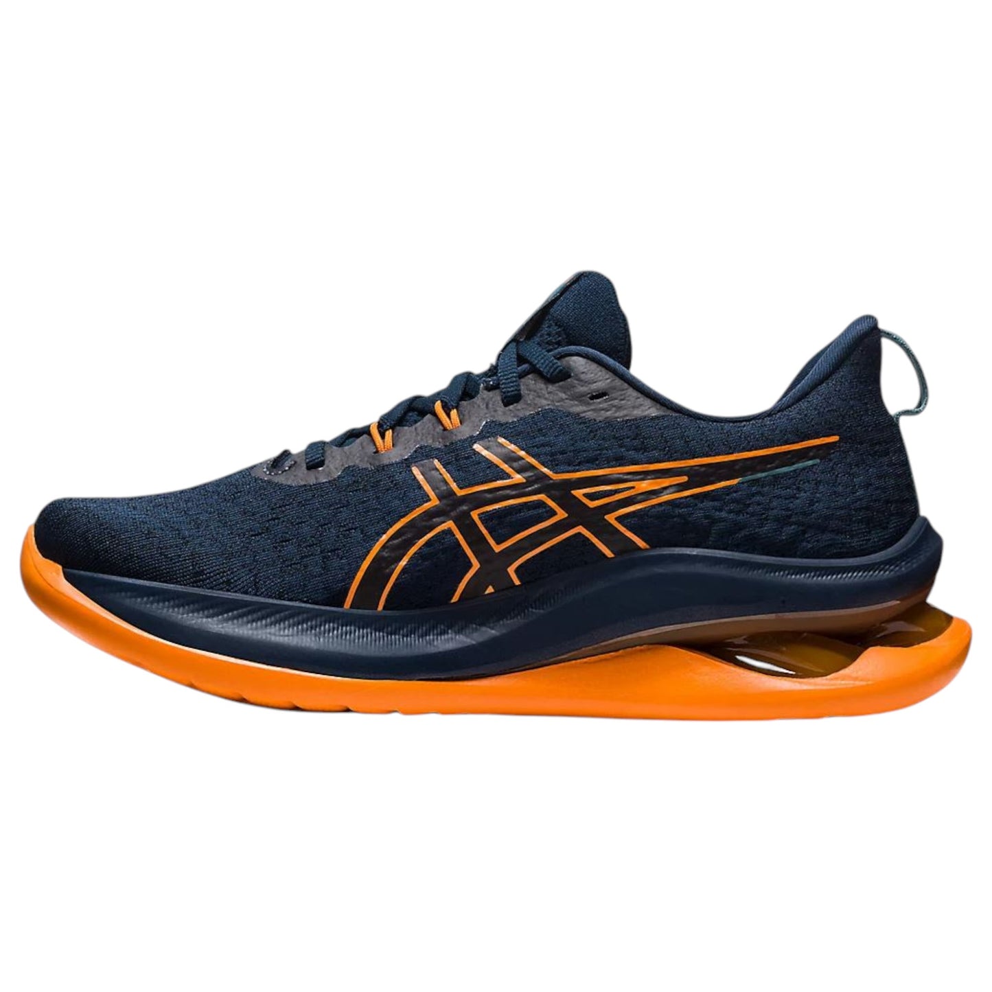 Mens Asics Gel-Kinsei Max Shoes French Blue/Bright Orange