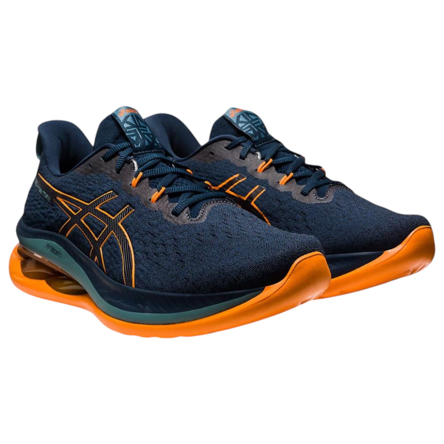 Mens Asics Gel-Kinsei Max Shoes French Blue/Bright Orange